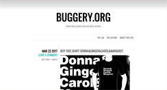 Desktop Screenshot of buggery.org