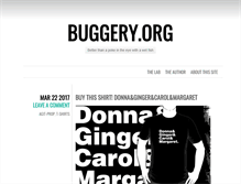 Tablet Screenshot of buggery.org